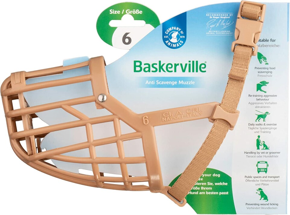 Dog Muzzle Baskerville Dog Training Equipment Southend Dog Training dog-muzzle-baskerville-dog-training-equipment-southend-dog-training