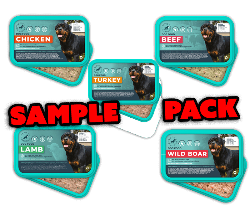 Sample Of Raw Dog Food • Cheap Raw Dog Food Sample • Southend Dog - Main Image