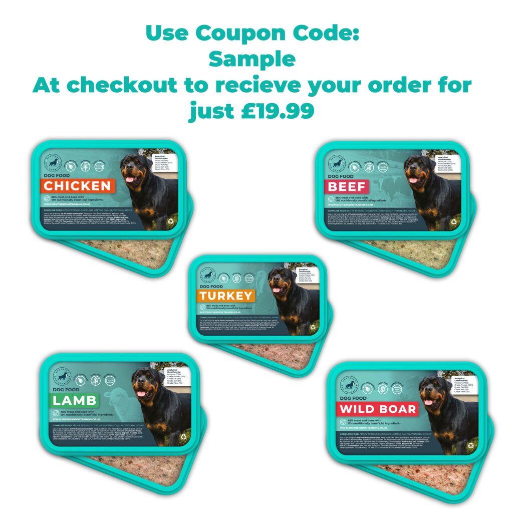 Sample Of Raw Food 10 Tubs £19.99 When Using Coupon Code SAMPLE 1 Per