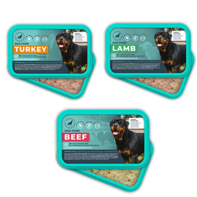 Adult Raw Dog Food • Free Delivery • Southend Dog Training