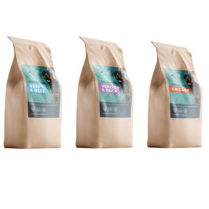 3 x 3kg Beef, Chicken, Venison & Duck – Natural, Complete & Balanced